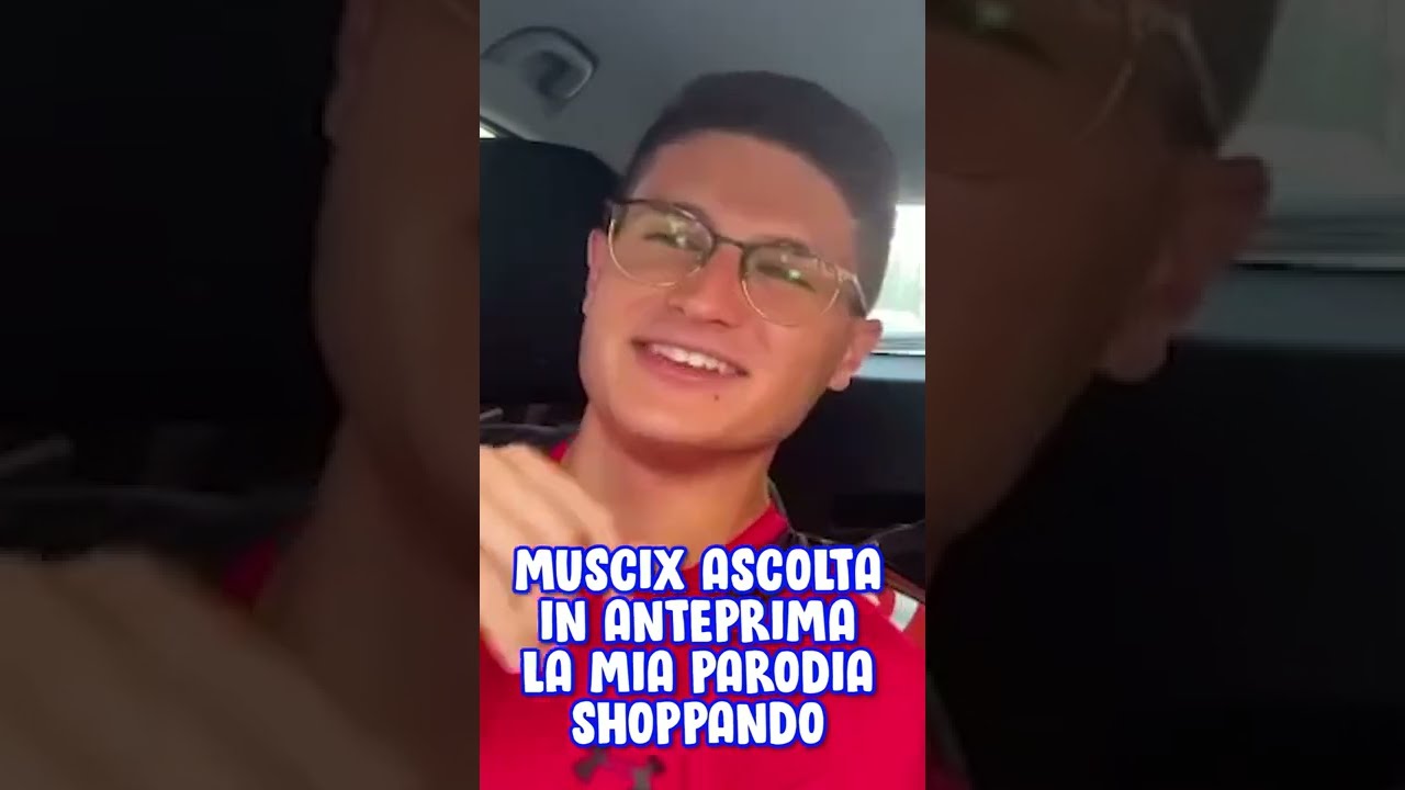 ASCOLTO LA CANZONE DI MATTIZ &ldquo;SHOPPANDO&rdquo; PER LA PRIMA VOLTA CON MUSCIX #shorts