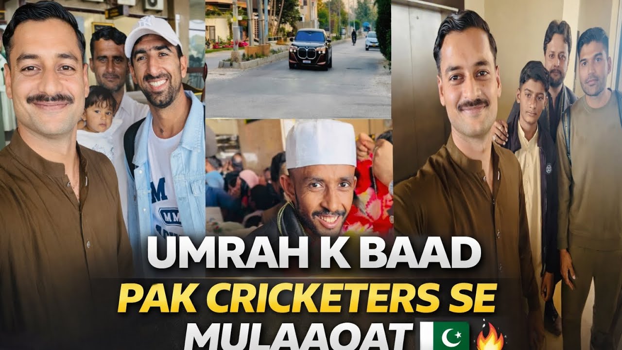 Umrah Se Wapsi Par Surprise! ❤️ Karachi Tour With International Cricketers 🌟