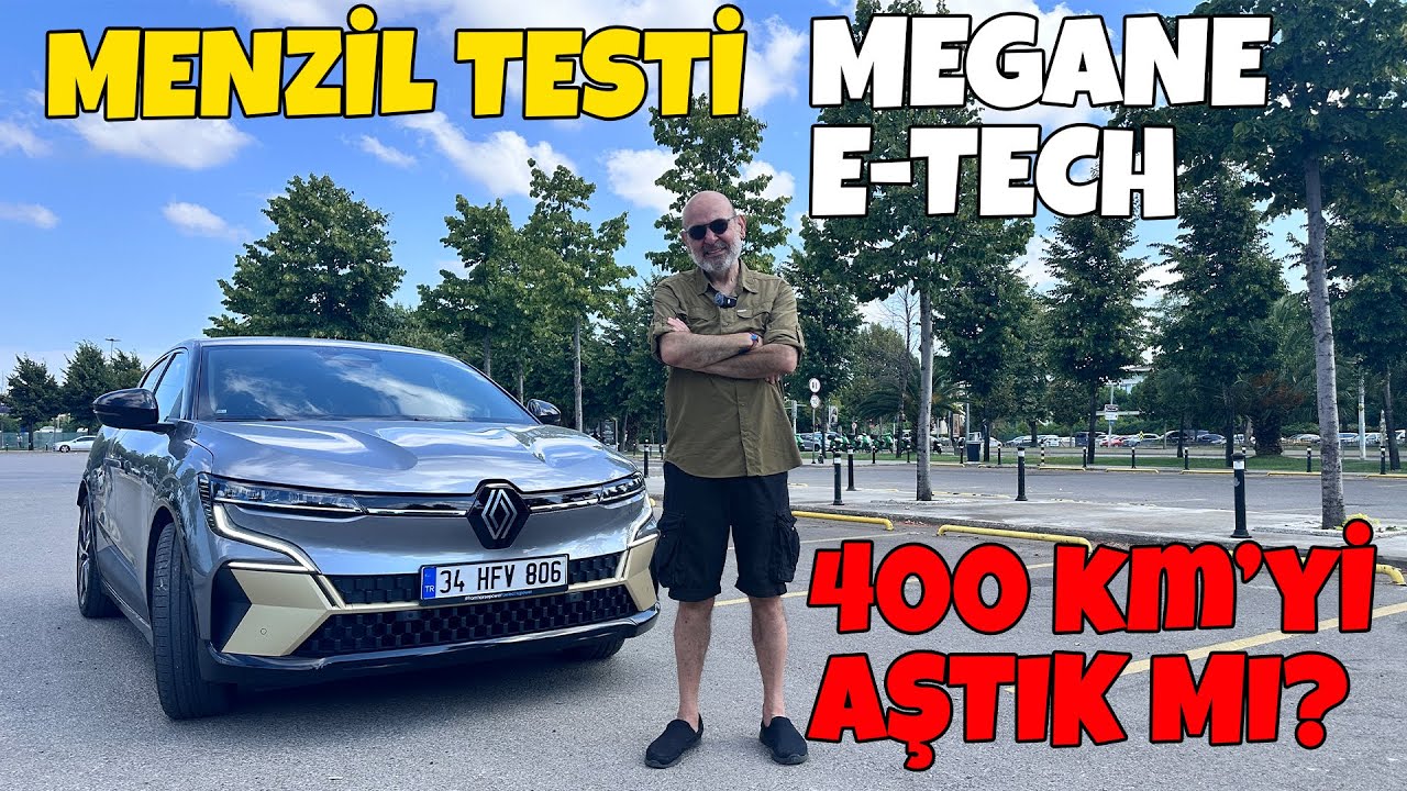 400 KM'Yİ AŞTIK MI? I MEGANE E-TECH I MENZİL TESTİ‼️