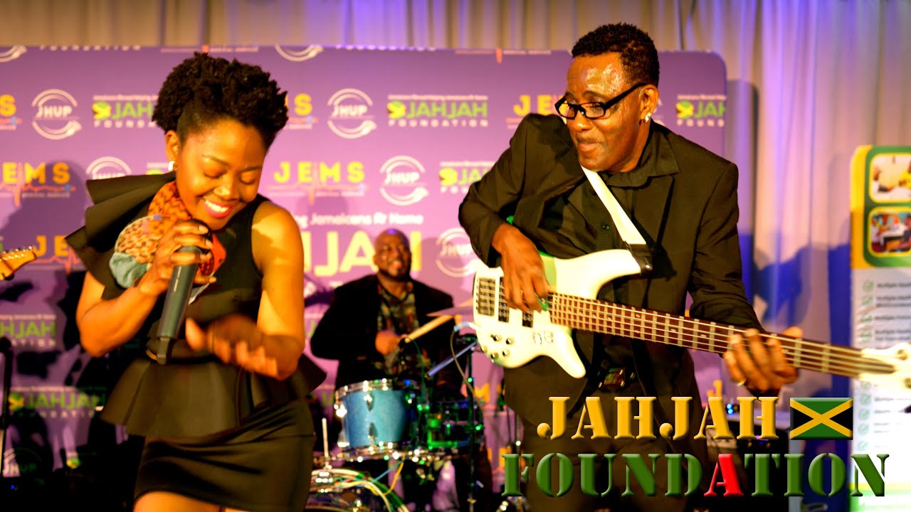 Derrick Barnett & The Statement Band Playing At JAHJAH Foundation Gala 2024