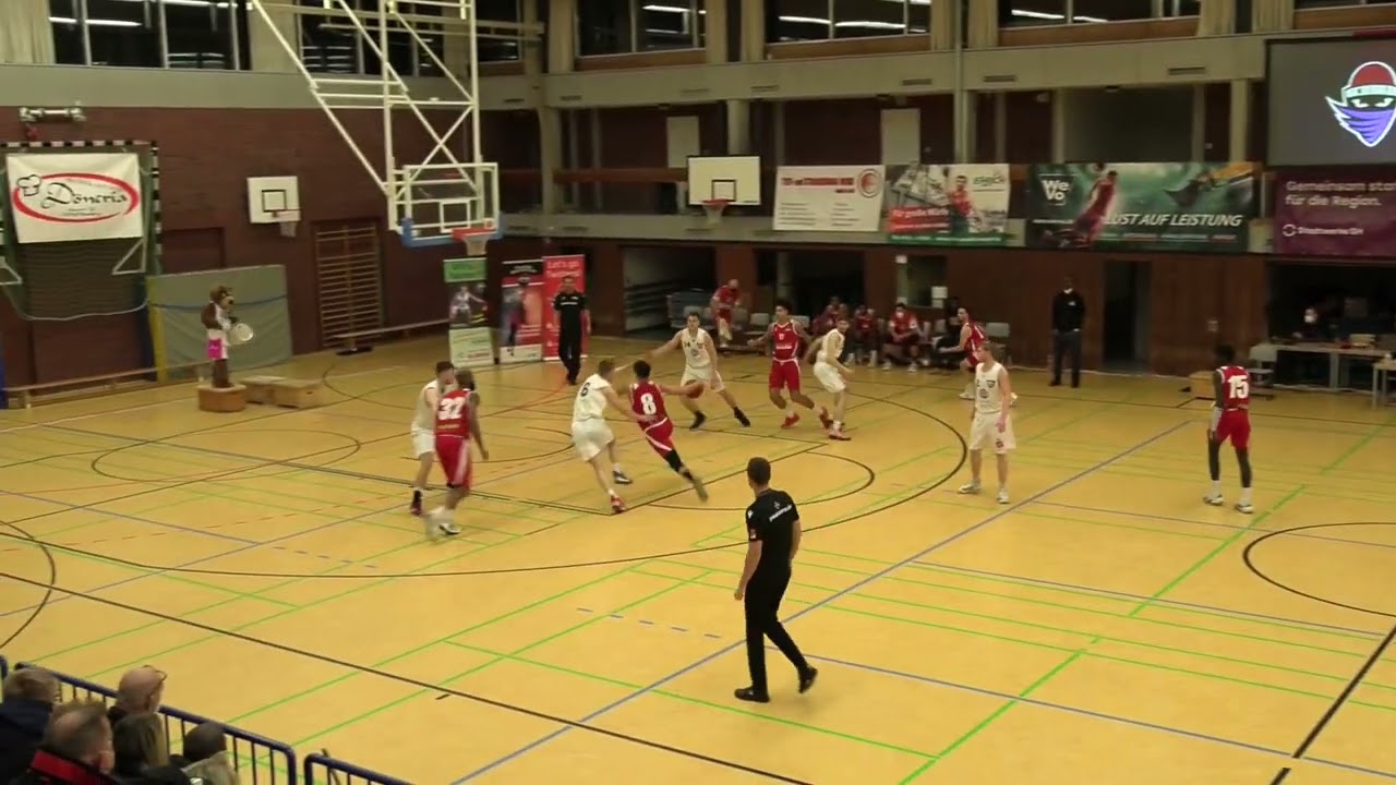 Highlights vom Spiel Rendsburg Twisters vs Cuxhaven Baskets