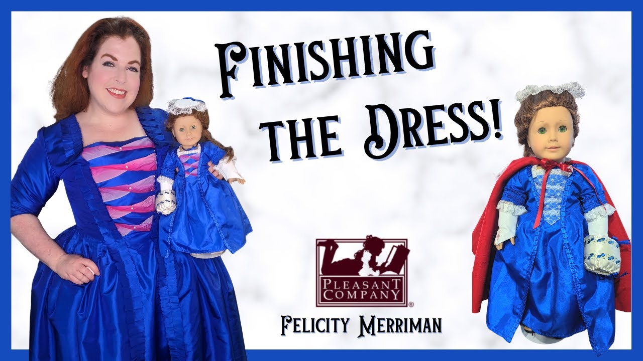 I Finished Felicity's Christmas Dress!