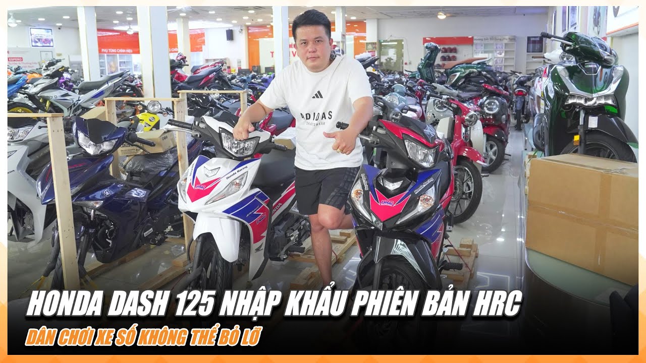 Honda Dash 125 Nhập Khẩu Phiên Bản HRC – Đậm Chất Đua, Cực Hiếm