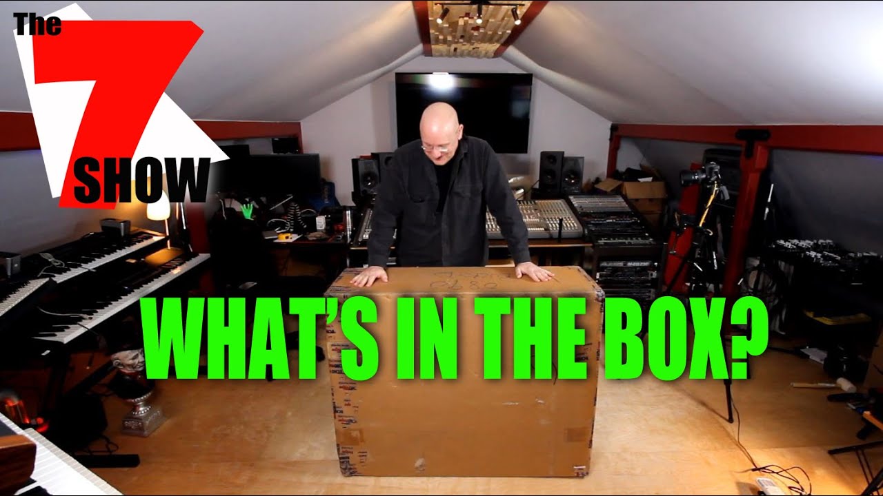 The 7 Show: 04 - What's in the box? New Soundtracs Topaz console.