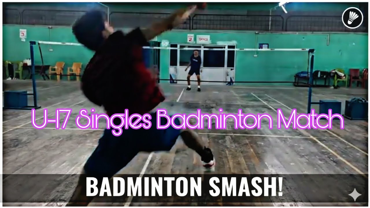 U-17 Singles Match || State level Badminton Match || Hemang vs OShO || Latest Badminton Match || 