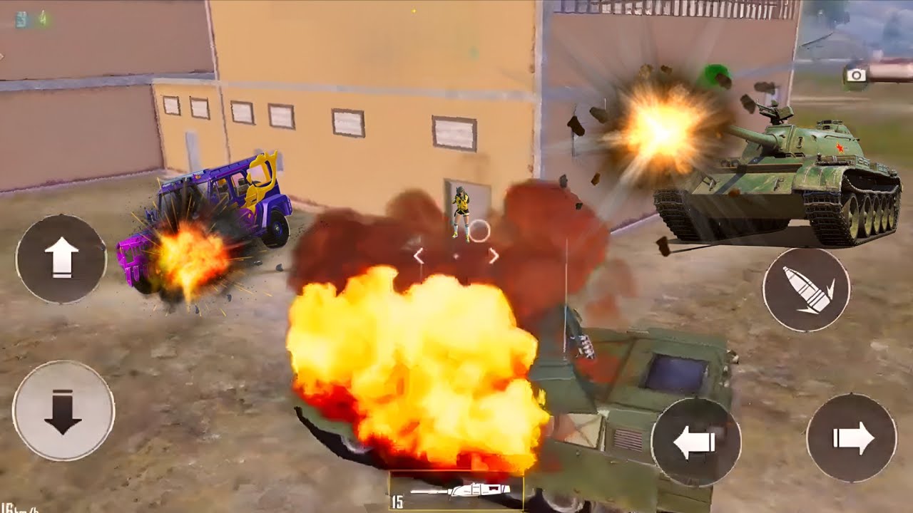 Direct Tank Landing on Military Base 🔥 Enemy Squad Shocked | Payload BGMI Madness 💥