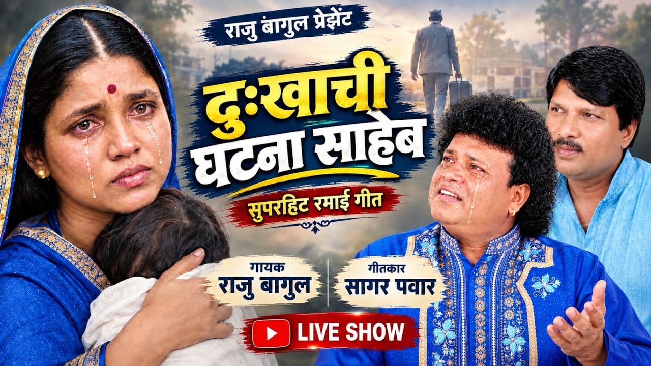 दुःखाची ही घटना साहेब कळविते पत्रानी | क्रातिकारी प्रबोधन | raju bagul 2019