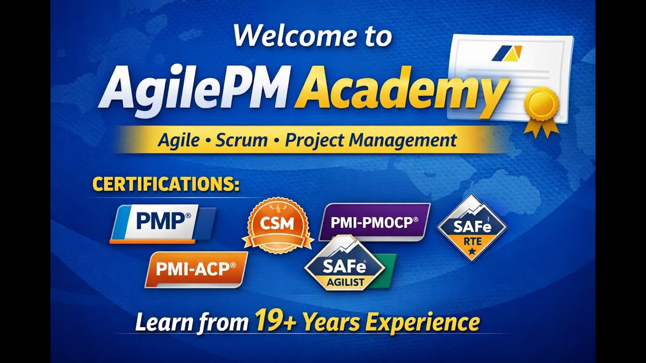 Welcome to AgilePM Academy | Agile, Scrum & Project Management from Industry Experience