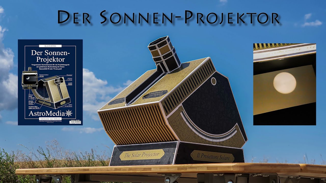 AstroMedia Sonnen-Projektor