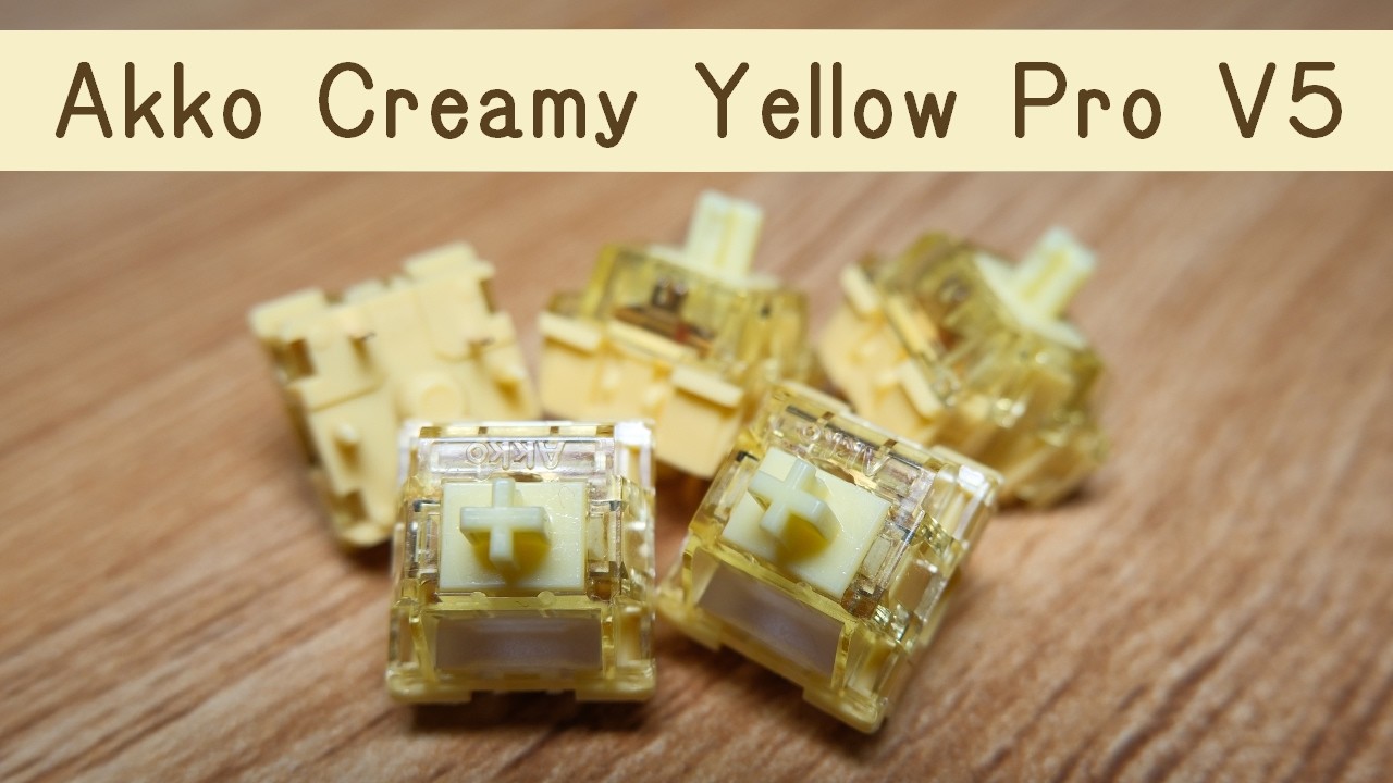 Akko Creamy Yellow Pro V5 | Значительное улучшение