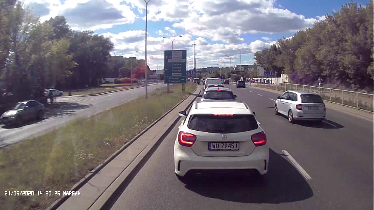 Linia 317 Warszawa, kierunek P+R AL. KRAKOWSKA