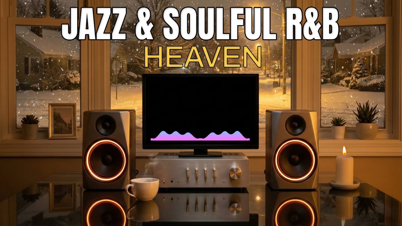 Smooth Jazz x Soulful R&B 🌙 Soft Instrumentals for Calm Nights & Deep Relaxation
