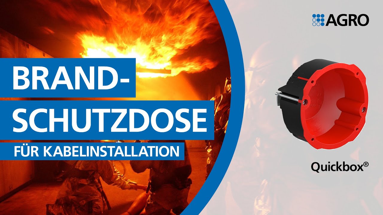 Brandschutzdose Quickbox® HWD 90