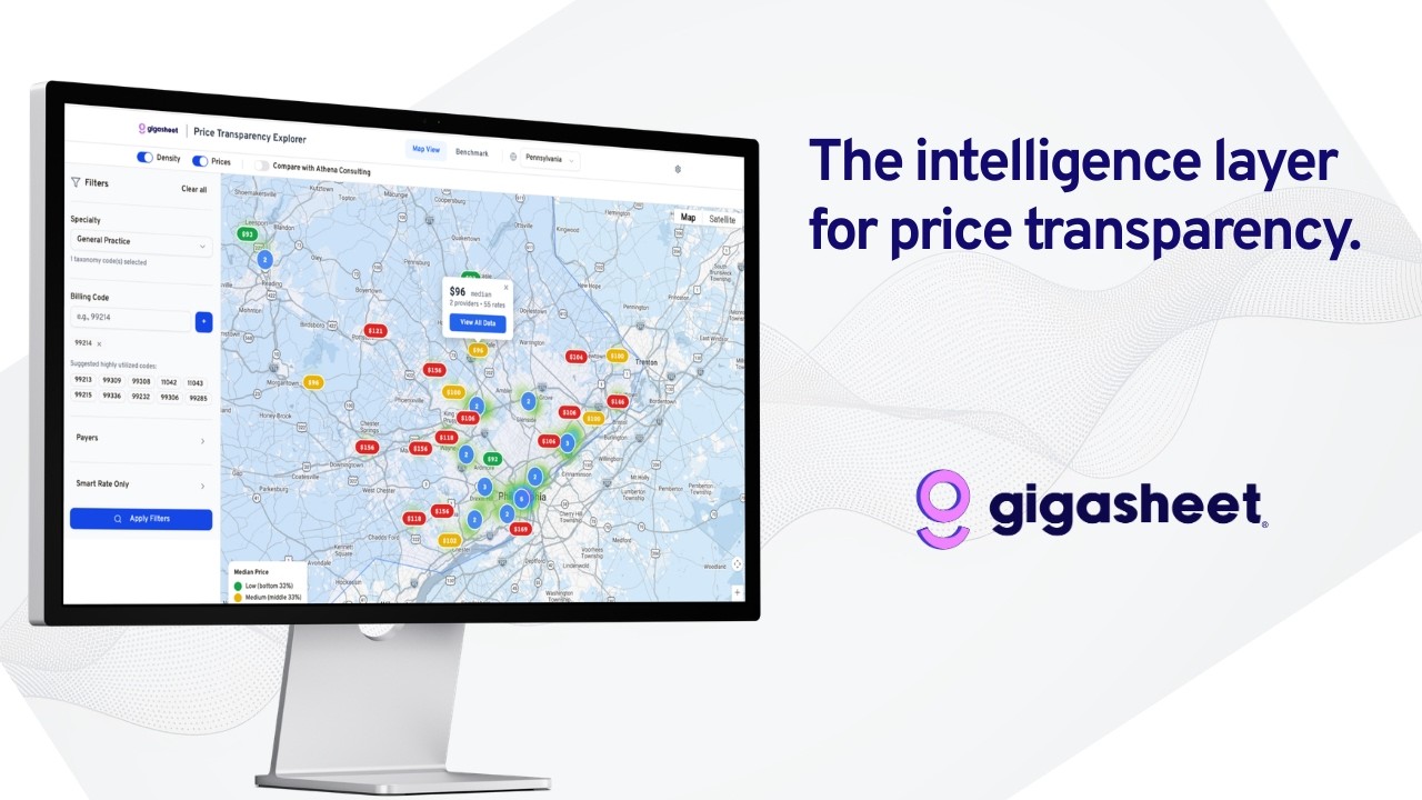 Healthcare Market Intelligence: Price Transparency Explorer by Gigasheet
