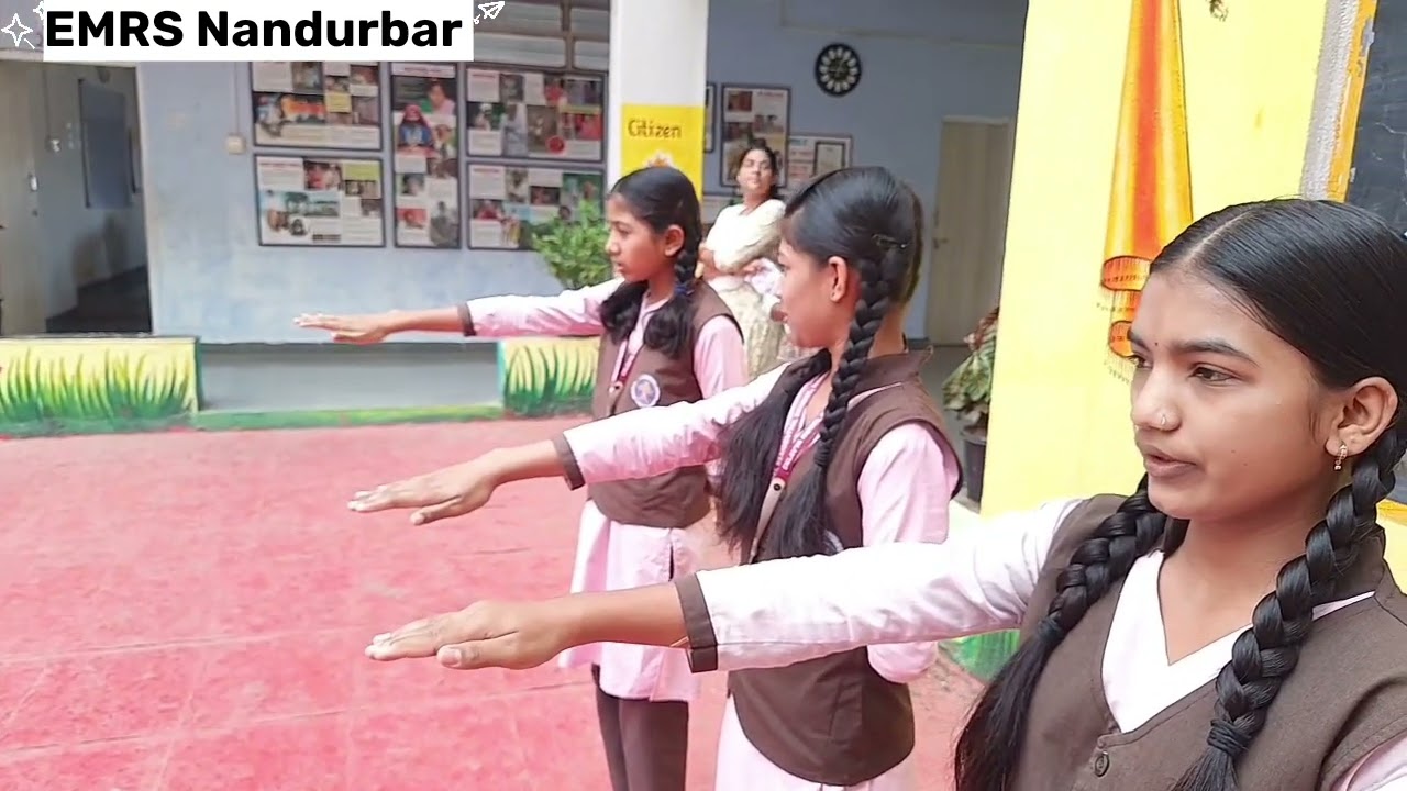 How to taken morning assembly at EMRS Nandurbar Maharashtra