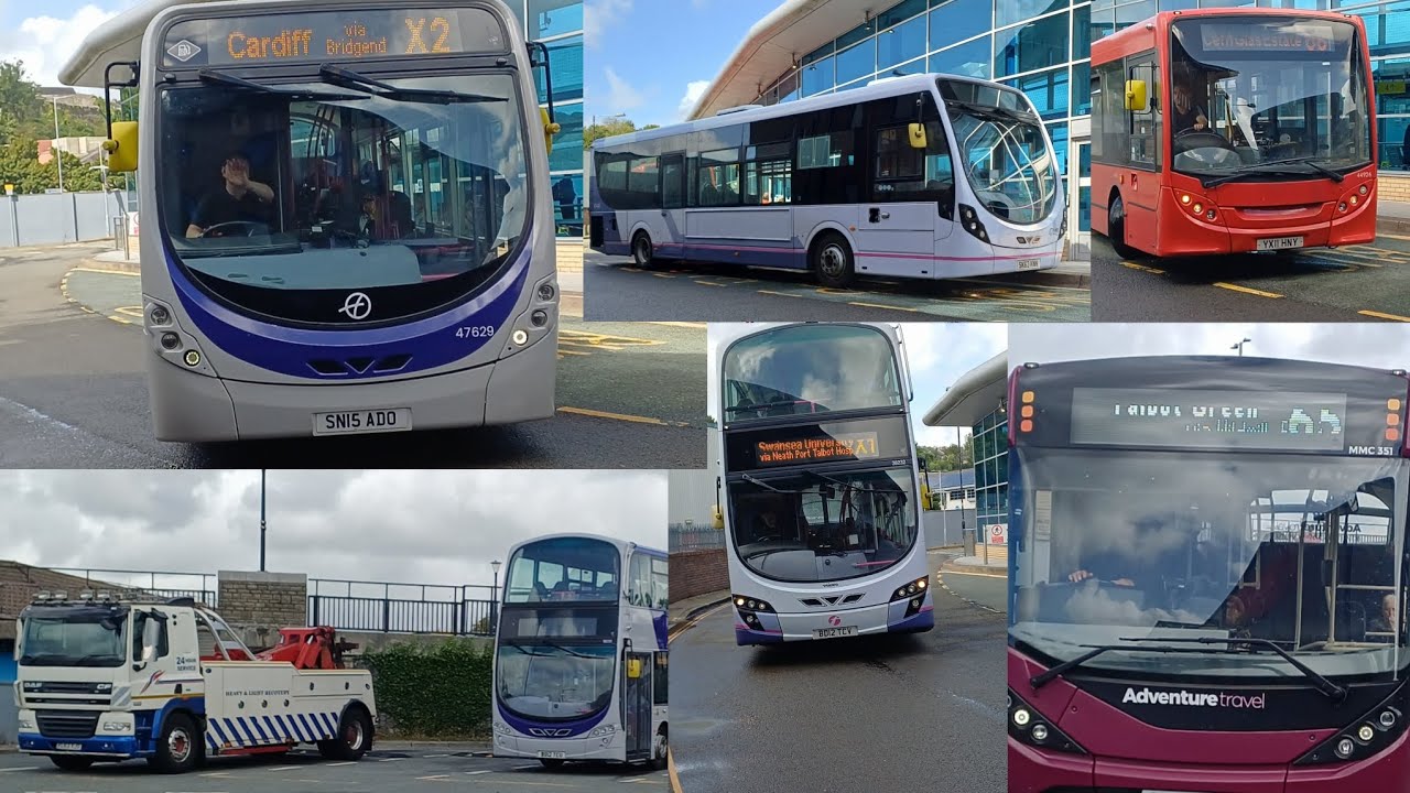 Buses at Bridgend 