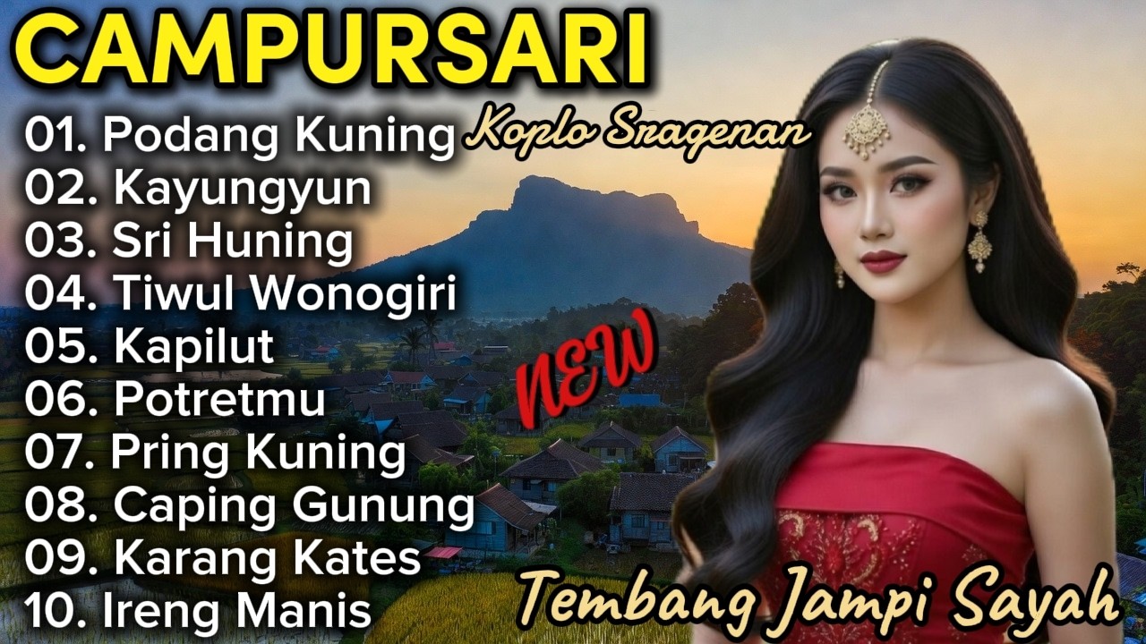 NEW ‼️ CAMPURSARI SRAGENAN KOPLO FULL ALBUM - CAMPURSARI JAWA SRAGENAN KONCO KERJO