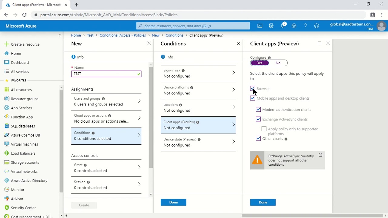 Microsoft Entra ID | Конфигурация политики условного доступа