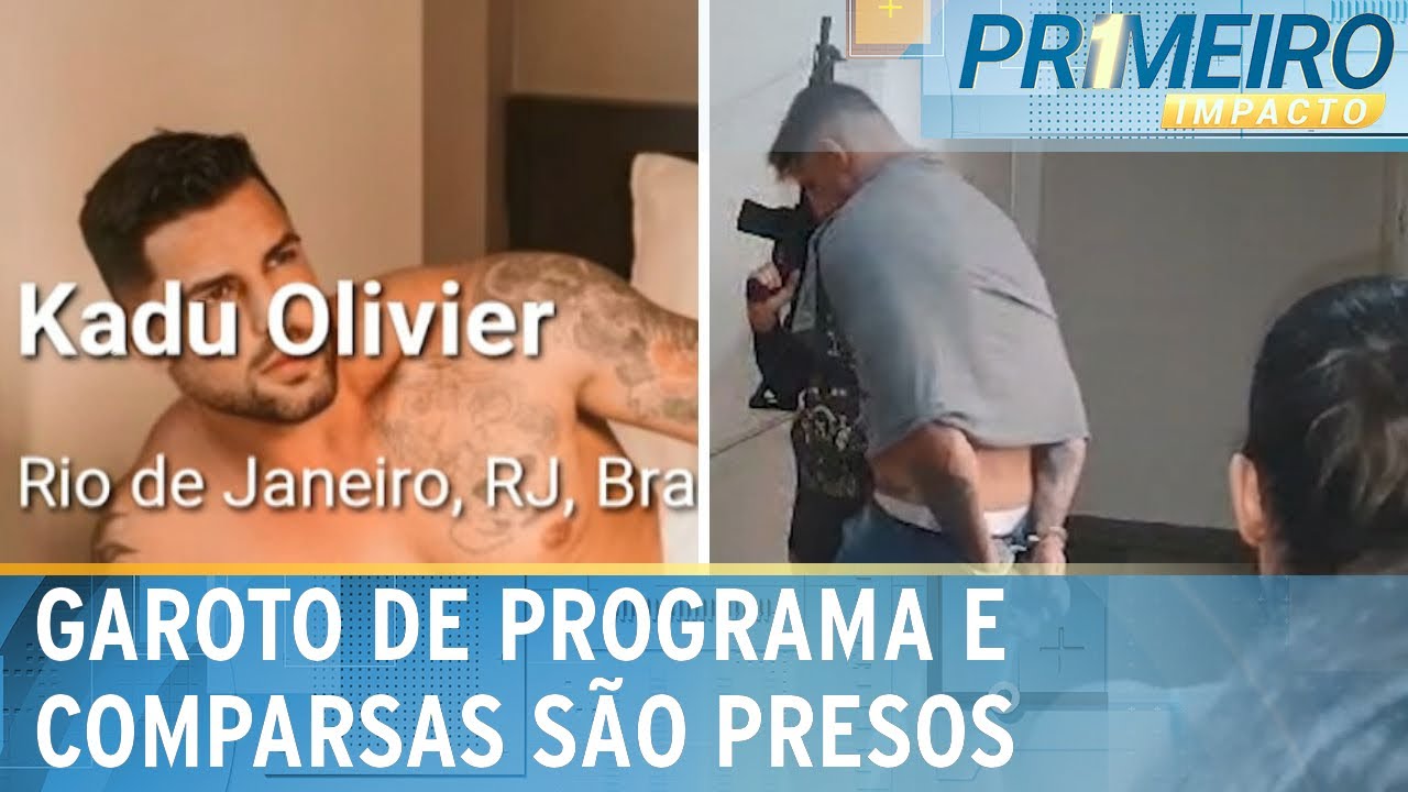 Garoto de programa é preso após extorquir vítimas em encontros | Primeiro Impacto (17/04/24)