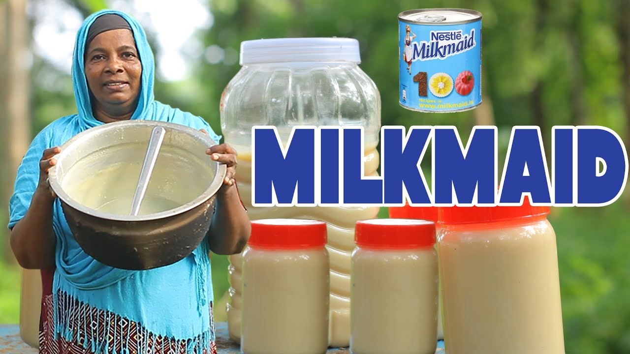 Milkmaid | മിൽക്ക് മെയ്ഡ് വീട്ടിൽ തയ്യാറാക്കാം |  Homemade Condensed Milk |