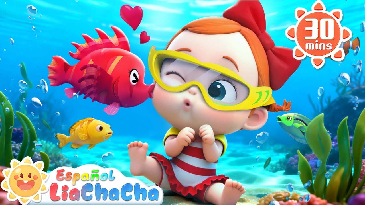 Canción de los Animales del Mar | LiaChaCha en Español - Canciones Infantiles