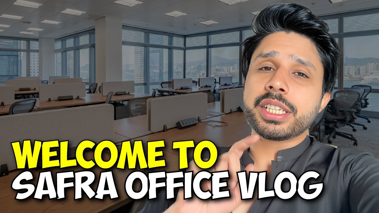 WELCOME TO SAFRA OFFICE VLOGS | INSIDE REAL ESTATE OFFICE AND CONTENT CREATION