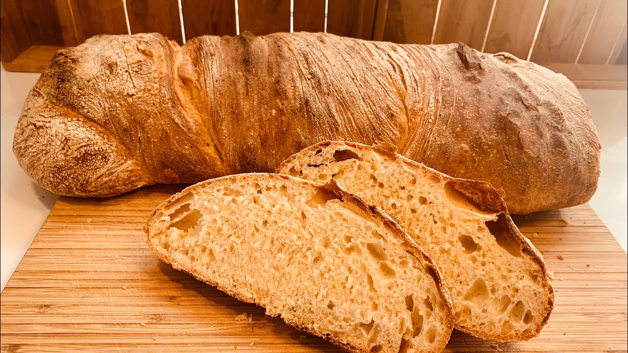 Ciabatta  schnell und einfach   Italian bread - fast and easy