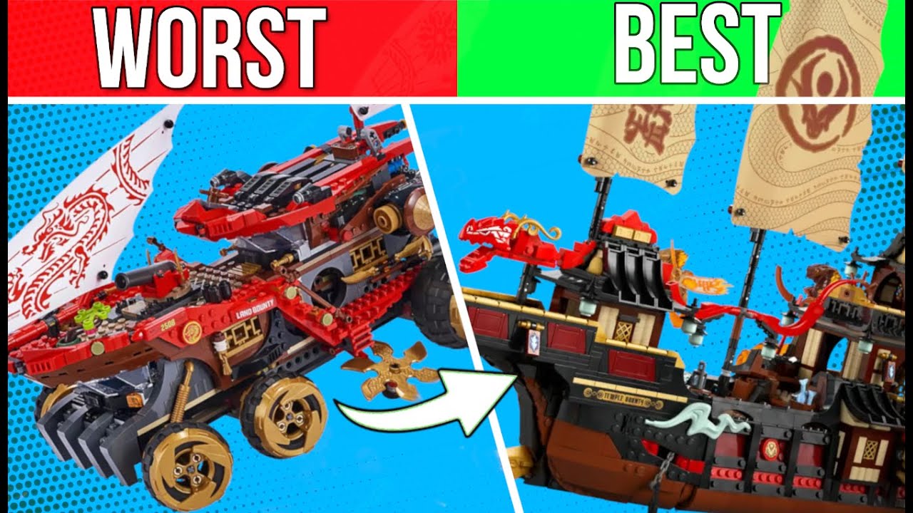 Ranking EVERY LEGO Ninjago Destiny's Bounty | (Worst to Best!)