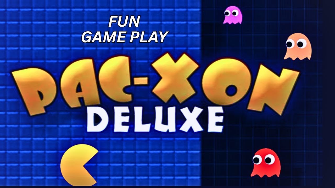 PacXon Deluxe Game Play 2025 | The Ghosts Didn't See THIS Coming!