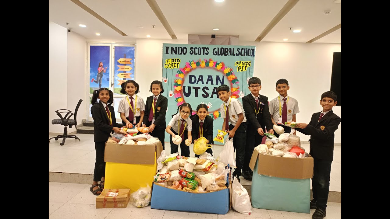 Daan Utsav 2024 | Indo Scots Global School | Navi Mumbai