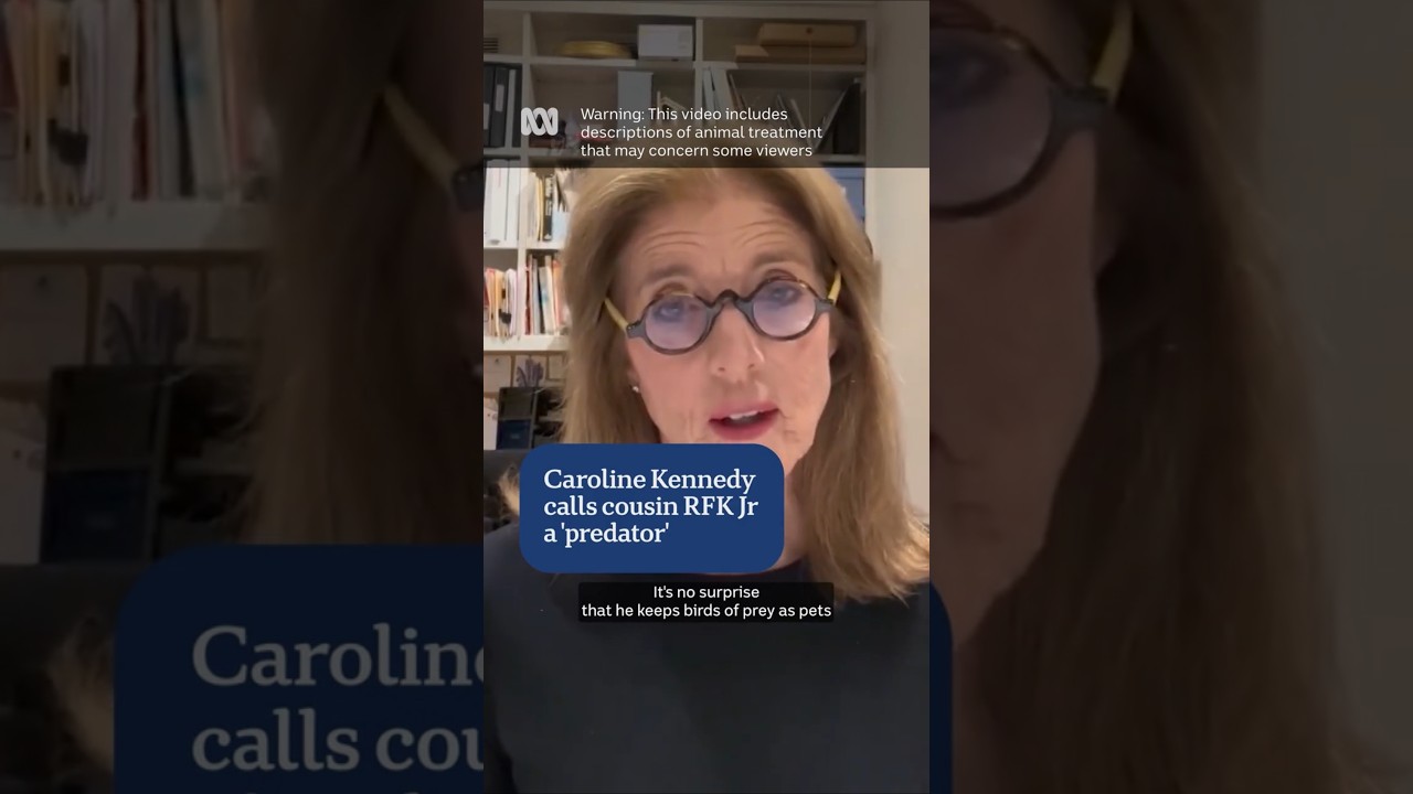 Caroline Kennedy calls cousin RFK Jr a 'predator' | ABC NEWS