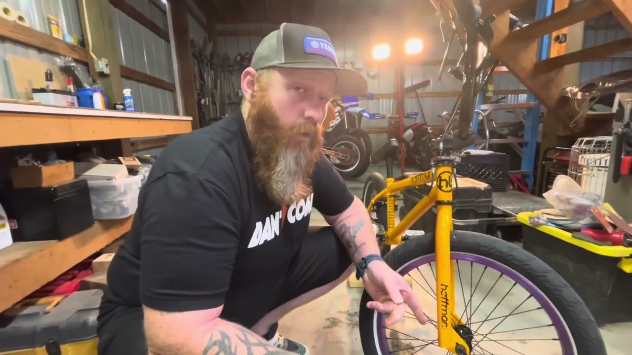 Installing Cult Butter Pegs on BMX #bmx #bmxlife #bmxstreet 