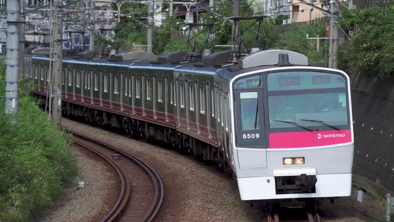 相鉄8000系（日立GTO）走行音　横浜〜海老名