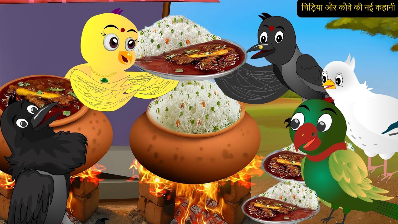 Chidiya Wala Cartoon|कार्टून |Rano Chidiya Ki New Hindi Kahaniyan |NEW Episode |Chidiya Kauwa Kahani