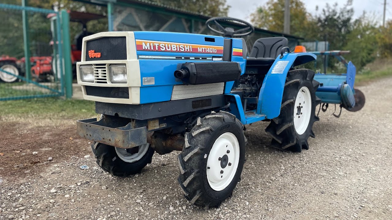 Японський мінітрактор Mitsubishi MT1401D