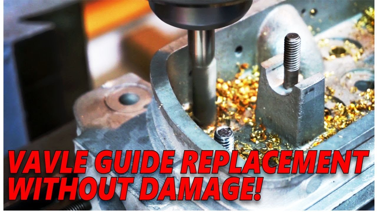 Install New Valve Guides and 3 Angle Valve Job Using Neway Cutter