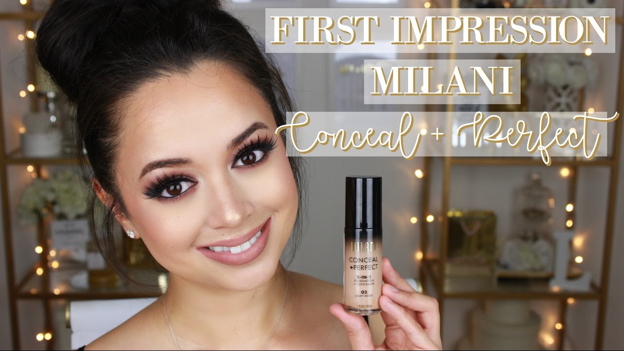 MILANI 2-IN-1 FOUNDATION & CONCEALER | FIRST IMPRESSIONS