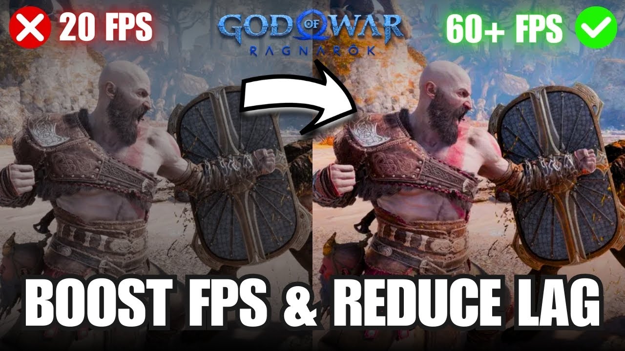 How to Fix Lag in God of War Ragnarok | Boost FPS & Performance on PC! 🎮 | Max FPS | Best Settings |