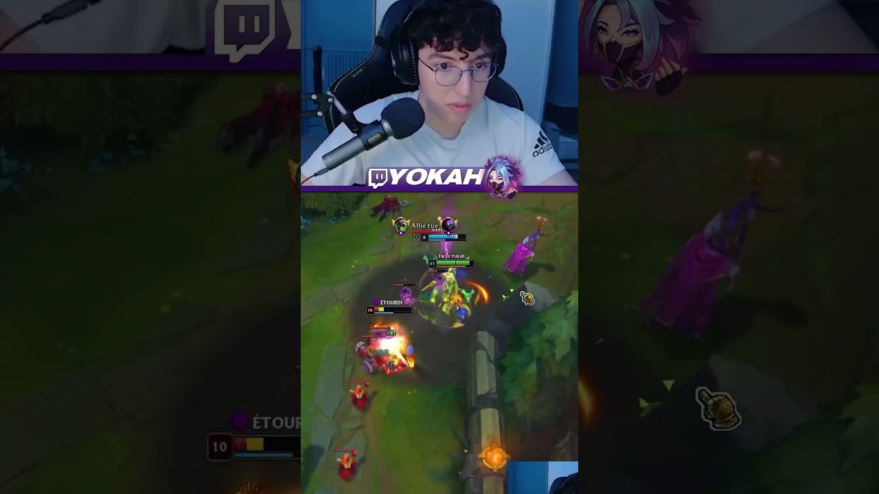 Twitch : Yokah #gaming #leagueoflegends