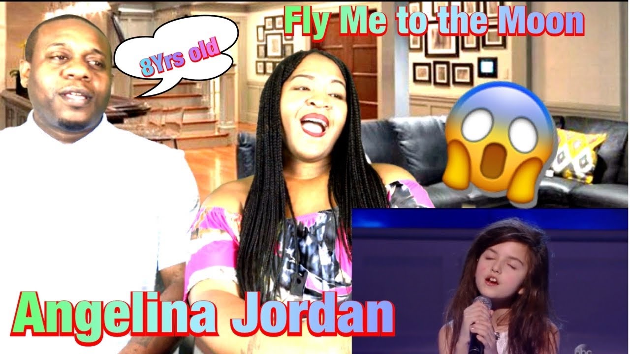 Angelina Jordan - Fly me to the Moon ( Reaction)