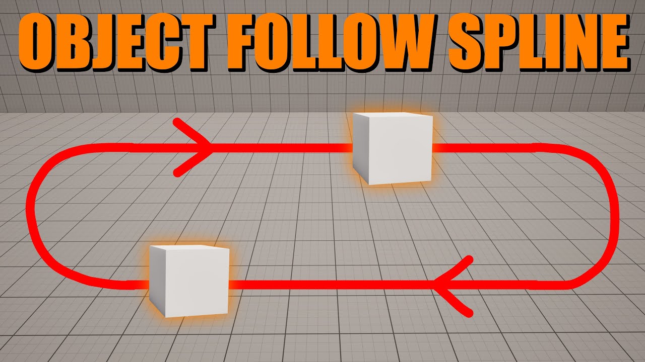 How To Make An Object Follow A Spline Path - Unreal Engine 5 Tutorial