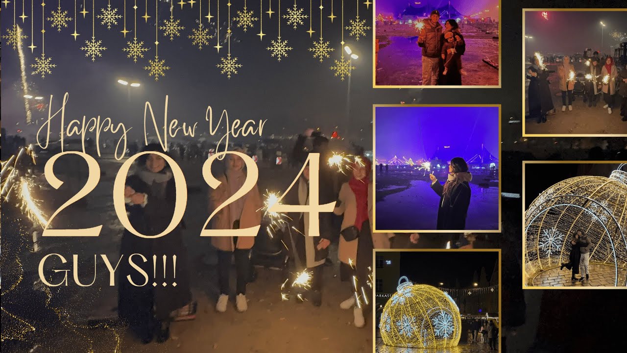 Vlog 2 New year celebrations | Happy New year 2024 | Fireworks in Munich