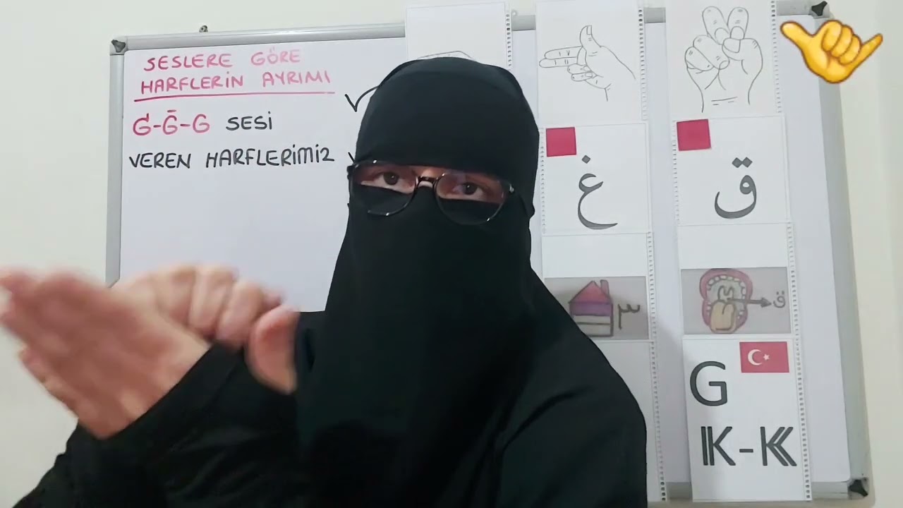 5️⃣ 🤙🌍 ❌ ✅ SESLERE GÖRE HARFLERİN AYRIMI G ق غ ع SESİ VEREN HARFLERİMİZ 