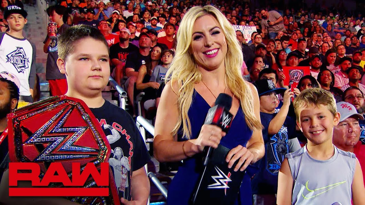 Sarah Schreiber tests Sam and Ben's WWE knowledge: Raw Exclusive, July 29, 2019