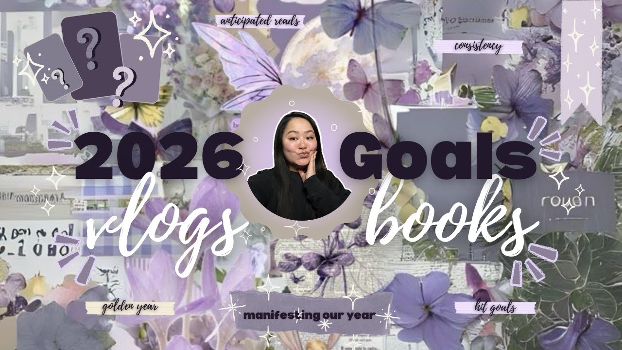 ✨🪻📚 Goals for 2026!! 📚🪻✨