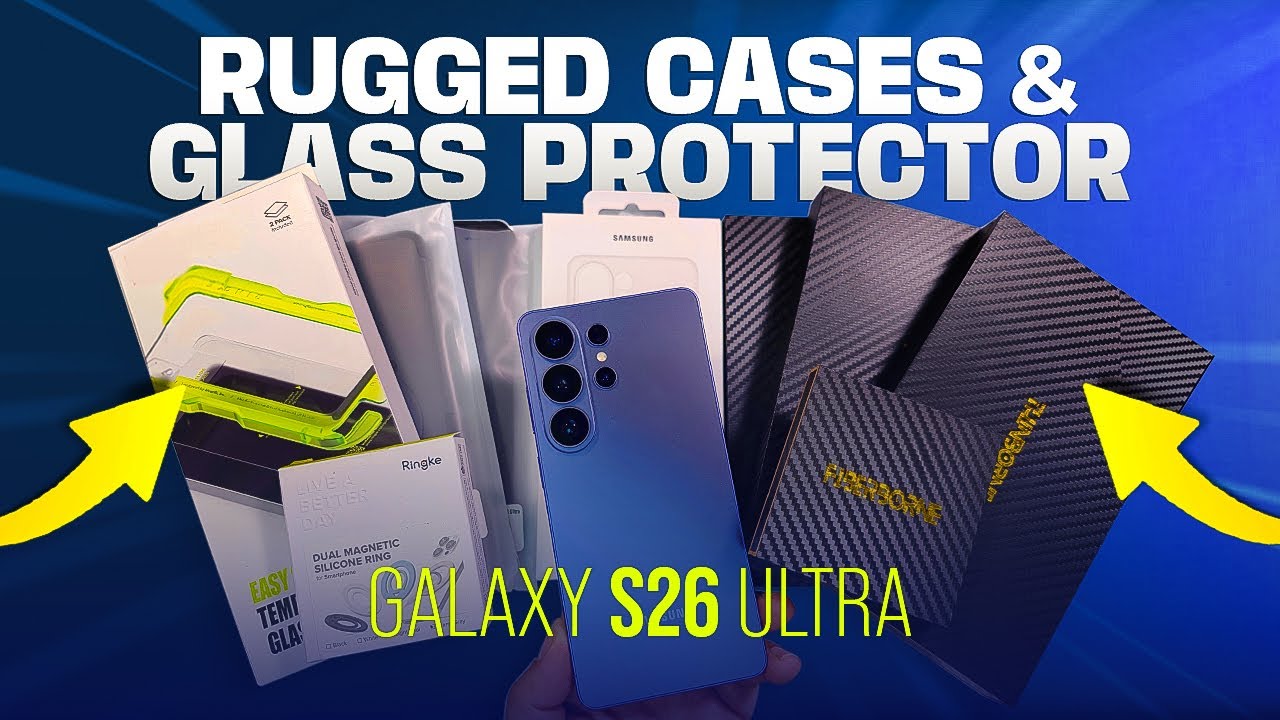 Best Galaxy S26 Ultra Cases & Protectors - ThinBorne vs Ringke Vs Samsung