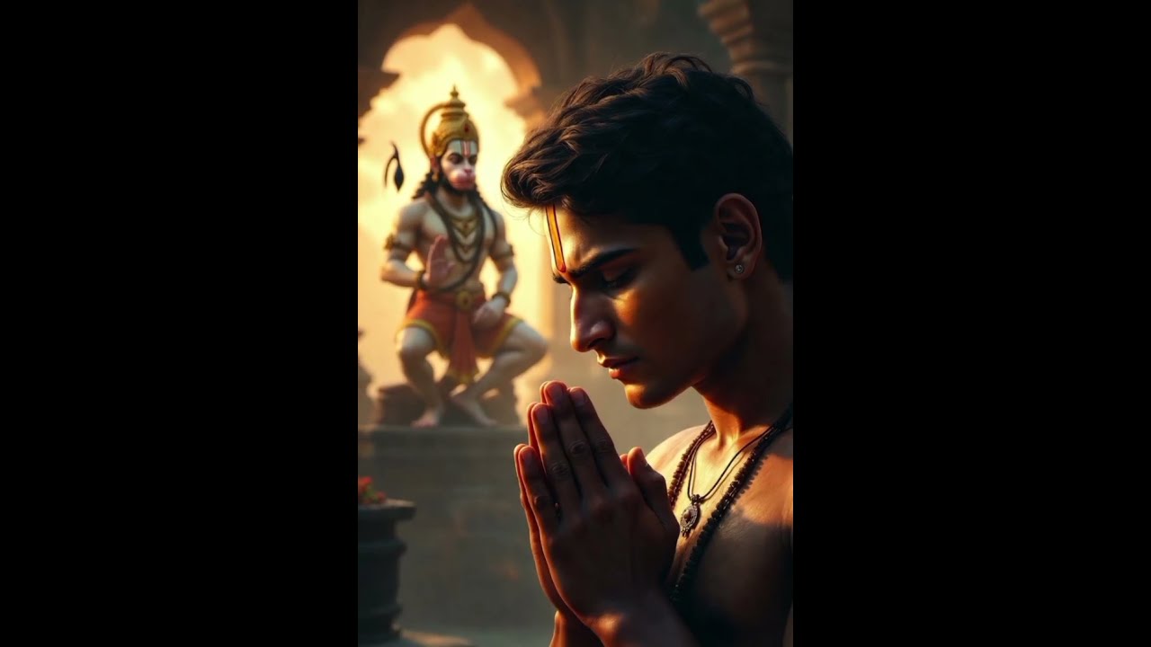 Jai Hanuman Chalisa | Bhakti Status #shorts #motivation #jaishreeram 