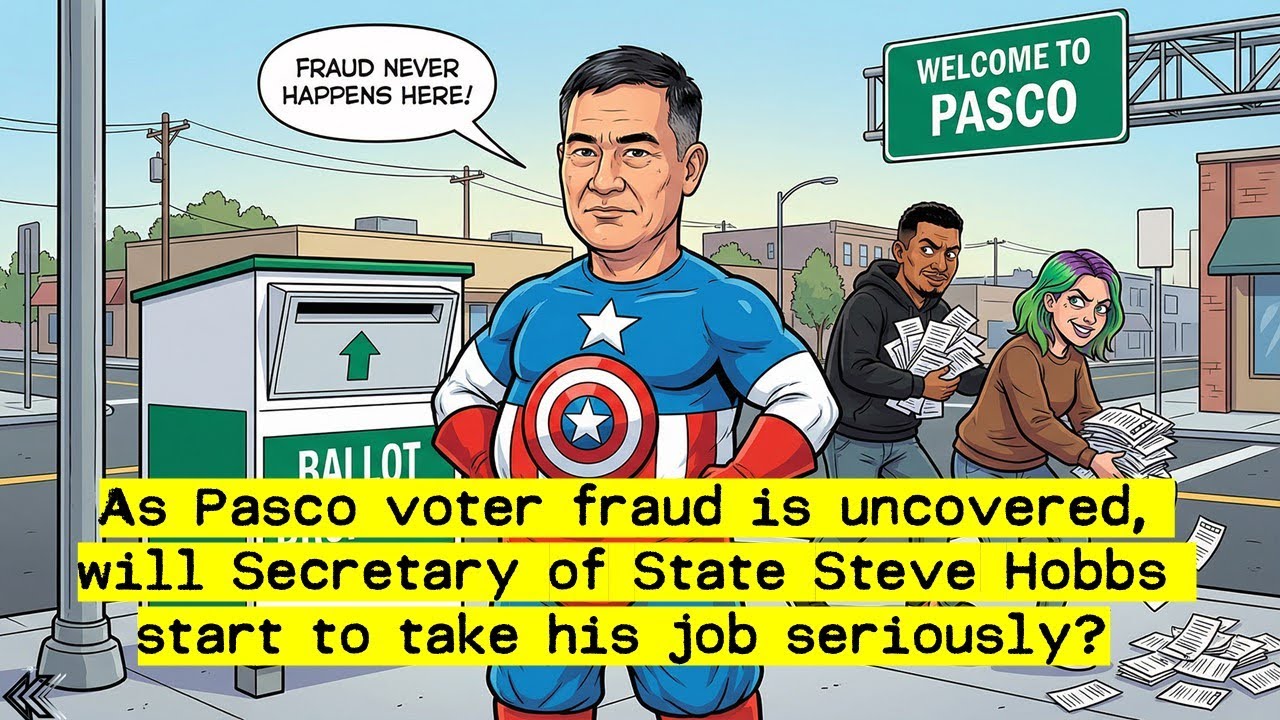 Washington State's all mail-in voter system exposed in Pasco vote fraud investigation - Dems ignore