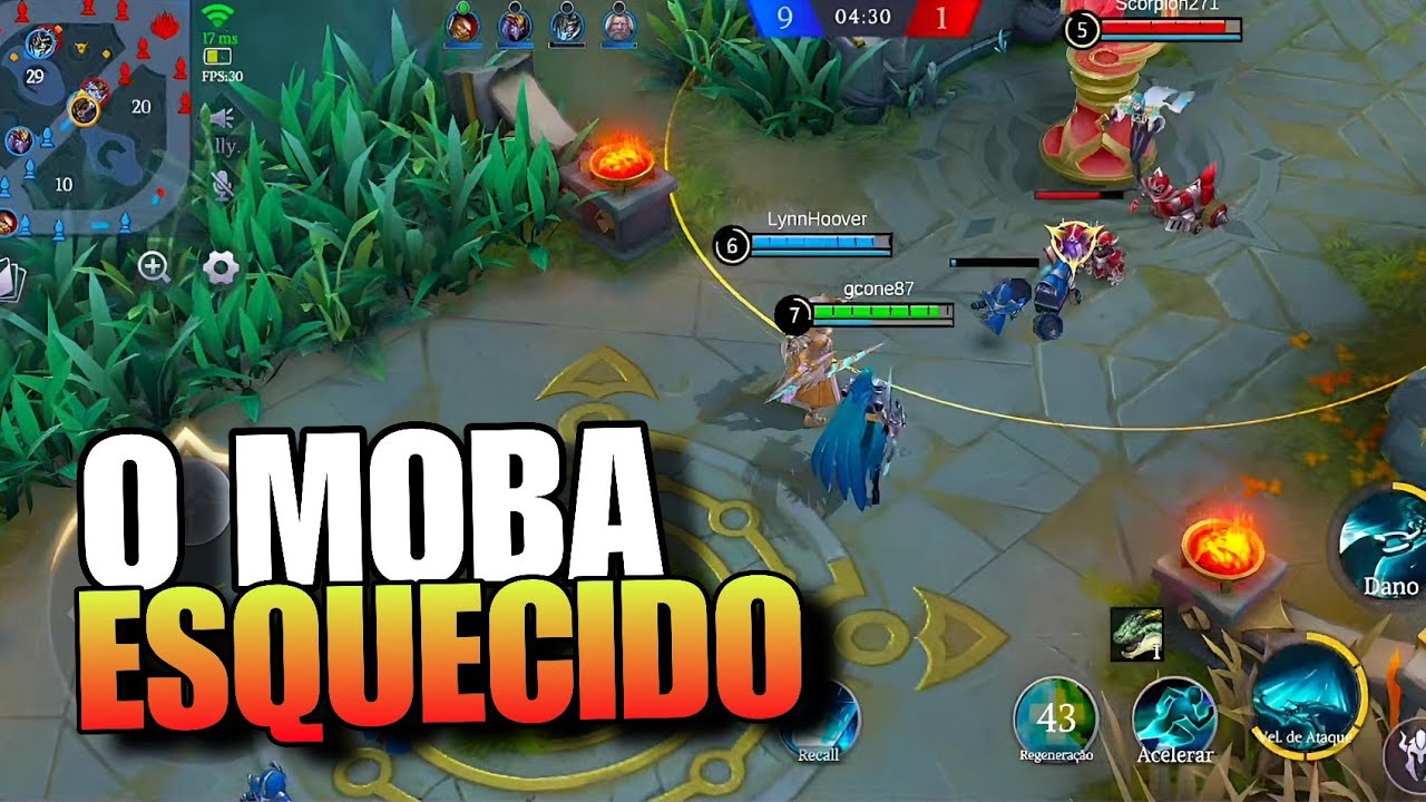 O MOBA ESQUECIDO PARA CELULAR | Conheça o MOBA Legends of Ace