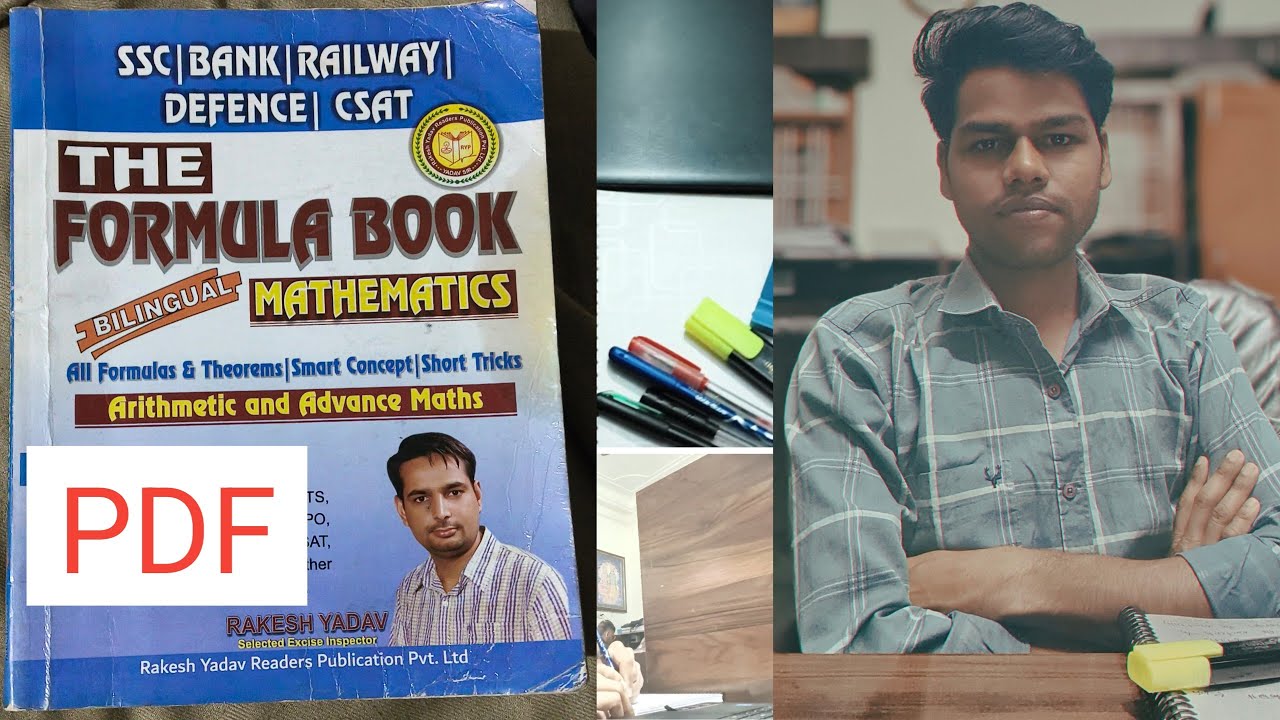 The formula book pdf by Rakesh Yadav sir || number system book by Rakesh Yadav se |